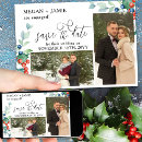 Recherche de winter wedding save the dates Bride