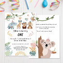 Recherche de wild safari anniversaire invitations Enfants