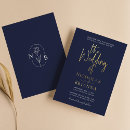 Recherche de de bleu marine mariage invitations Automne