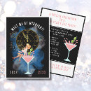Recherche de nouvelle année vintage invitations Rétro