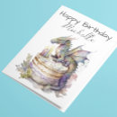 Zoek naar dragon birthday kaarten Draak
