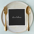 Zoek naar trendy servetten Zwart wit