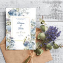 Recherche de bleu lavande mariage invitations Floral