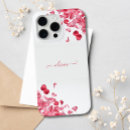 Recherche de pétales de rose iphone coques Élégant