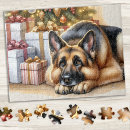 Recherche de chien de berger allemand puzzles Animal