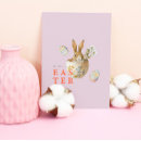 Recherche de aquarelle pâques cartes Lapin