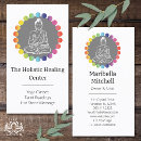 Zoek naar chakras visitekaartjes Regenboog