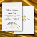 Recherche de en filigrane invitations Traditionnel