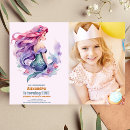 Recherche de mermaid party invitations Fête d'anniversaire de sirène