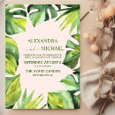 Recherche de aloha mariage invitations Botanique