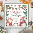 Recherche de pingouin serviettes Pays des merveilles hivernales