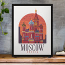 Recherche de moscou kremlin posters Voyage vintage