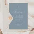 Recherche de 13x18 baptême invitations Minimal