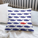 Recherche de motif de baleine coussins Nautique