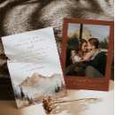 Recherche de extérieur mariage invitations De de montagne