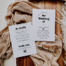 Recherche de suite mariage invitations Noir et blanc