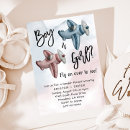 Recherche de voler invitations Avion bleu