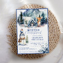 Recherche de onederland invitations Hiver pays des merveilles