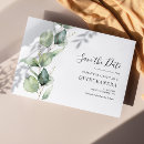 Recherche de eucalyptus save the dates Moderne