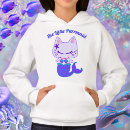 Zoek naar zeemeermin voor kinder hoodies Kawaii