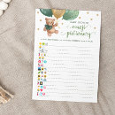 Recherche de baby shower pictionary Ours en peluche