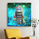 Zoek naar robot kunst Sci fi