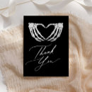 Recherche de amour gothique vœux cartes Noir et blanc