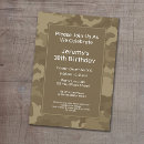 Recherche de de camo invitations Militaire