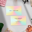 Recherche de pastel coloré cartes visite Simple