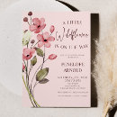 Recherche de fleurs invitations Petite fille