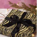 Zoek naar tijger patroon cadeaupapier Goud