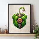 Recherche de legume posters Paprika