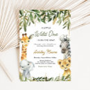 Recherche de partie safari invitations Jungle