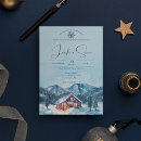 Recherche de winter forest invitations Bleu