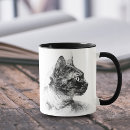 Recherche de chat blanc gris tasses Animal