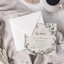 Recherche de floral wreath bridal shower invitations Rustique