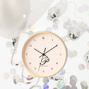 Recherche de rose vif horloges Élégant