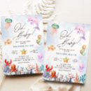 Recherche de animal marin invitations Aquarelle