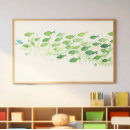 Zoek naar vissen kunst Abstract