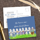 Recherche de maison blanche invitations Nous avons déménagé