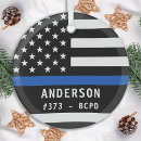Recherche de police ornements Policier