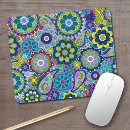 Recherche de motif floral coloré tapis souris Mignon