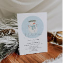 Recherche de snowman baby shower invitations Bébé son froid dehors