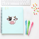 Recherche de vache kawaii autocollants Animal