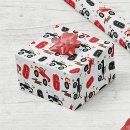 Recherche de anniversaire monstre papier cadeau Rouge