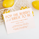 Recherche de orange bridal shower invitations Brillant