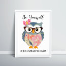 Zoek naar uil decor posters Griezelig