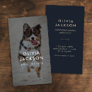 Recherche de logo chien cartes visite Simple