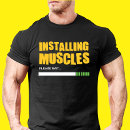 Zoek naar bodybuilding heren tshirts Spieren
