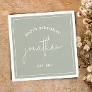 Zoek naar birthday servetten Minimalistisch
